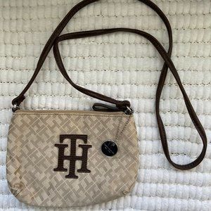 Tommy Hilfiger Monogram Crossbody Purse